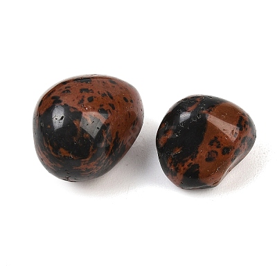 Natural Mahogany Obsidian Beads GG-CBAD0F6-A13-01-1