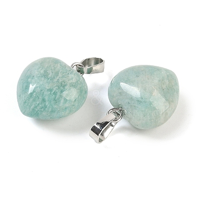 Natural Amazonite Pendants G-J386-H16-P-1