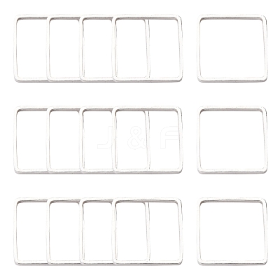 Square Brass Linking Rings EC03010mm-S-1