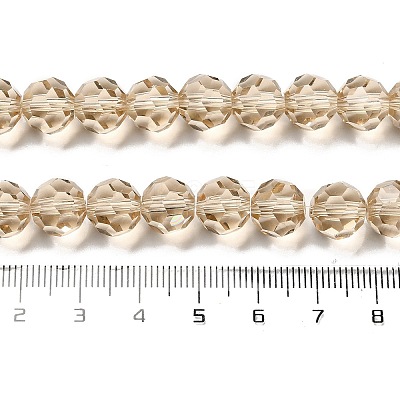 Transparent Glass Beads EGLA-A035-T10mm-D22-1