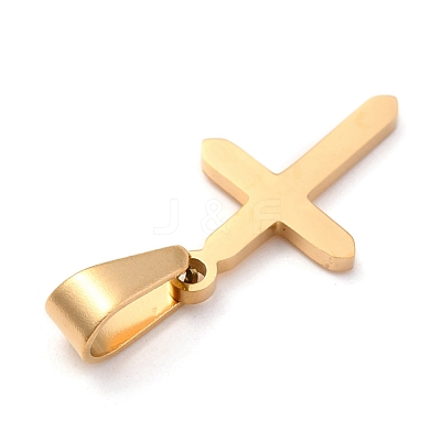 304 Stainless Steel Pendants STAS-P253-10G-1