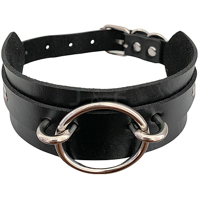 PU Leather Choker Necklaces for Women NJEW-CL0001-22A-1