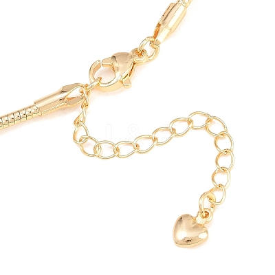 2MM Round Brass Chain Necklace Making KK-P354-02G-1