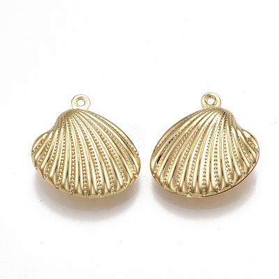 Brass Pendants X-KK-T038-59G-1
