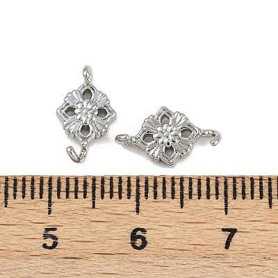 Brass Connector Charms KK-H078-28P-1