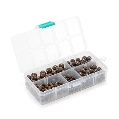 340Pcs 4 Style Natural Bronzite Beads G-LS0001-47-1