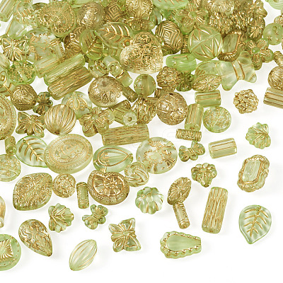 100G Transparent Acrylic Beads OACR-BT0001-07D-1