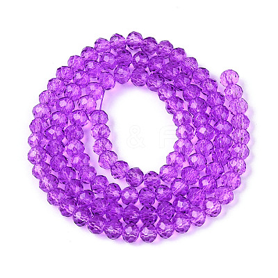 Baking Paint Glass Beads Strands LS-EGLA-Q120-D-B02-1