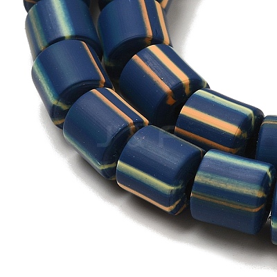Polymer Clay Beads Strands CLAY-H006-01R-1