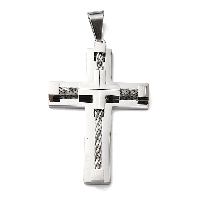 304 Stainless Steel Pendants STAS-H256-05P-1