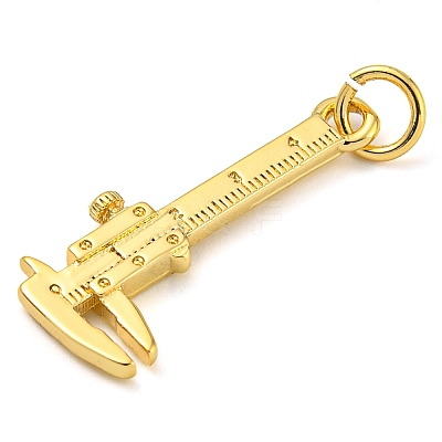 Rack Plating Brass Pendants KK-Z063-30A-G-1