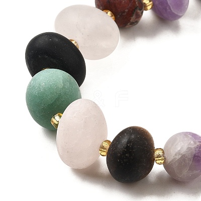 Natural Mixed Gemstone Beads Strands G-H312-A01-A-1