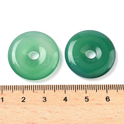 Natural Agate Pendants G-L646-09D-01-1