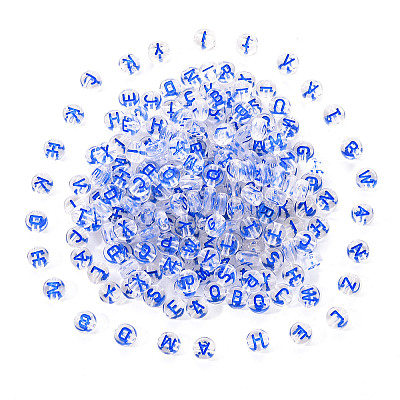 Transparent Clear Acrylic Beads MACR-YW0001-23G-1