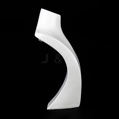 Resin V Type Neck Model Display Stand NDIS-D001-01C-1