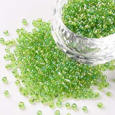 Round Glass Seed Beads SEED-A007-2mm-164-1
