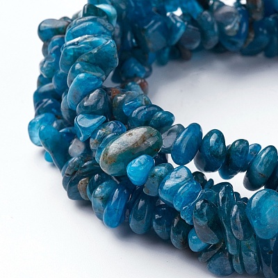 Natural Apatite Beads Strands X-G-P427-02-1