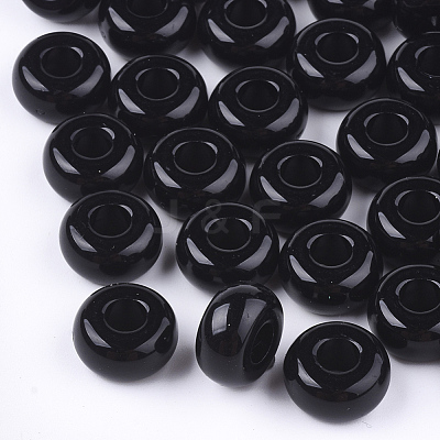 Opaque Acrylic European Beads SACR-T344-06A-1