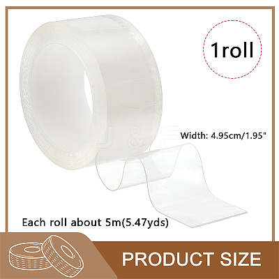 Acrylic Anticollision Strip DIY-WH0496-65B-1