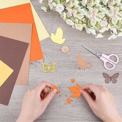 50 Sheets A4 Craft Paper Cardstock DIY-CP0010-85B-01-1