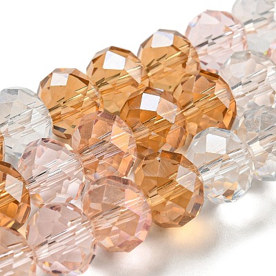 Glass Beads Strands EGLA-A034-M10mm-23-1