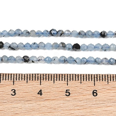 Natural Devil Blue Aquamarine Beads Strands GG-CBAF158-D01-04-1