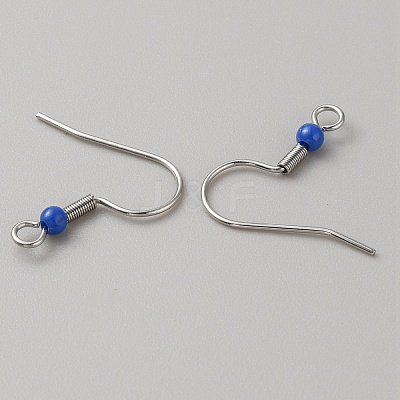 304 Stainless Steel Earring Hooks LS-STAS-WH0027-64P-09-1