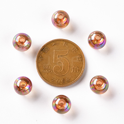 Transparent Acrylic Beads MACR-S370-B8mm-761-1