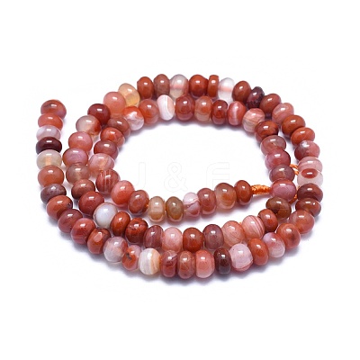 Natural Red Agate Beads Strands G-E530-12A-1
