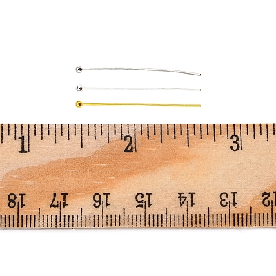 255Pcs 3 Colors Brass Ball Head pins KK-FS0001-07-1