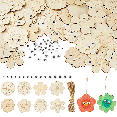 DIY Pendant Decorations Making Kits DIY-CW0001-46A-1