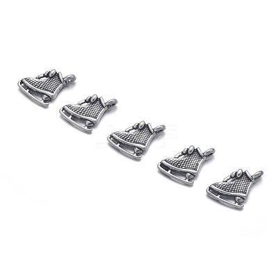 Tibetan Style Alloy Sport Pendants TIBEP-A100859-S-FF-1