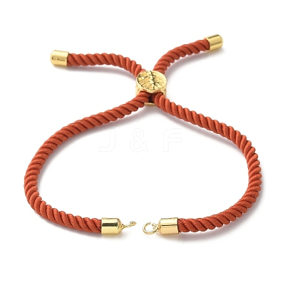 Cotton Cord Bracelet Making KK-F758-03-10-G-1