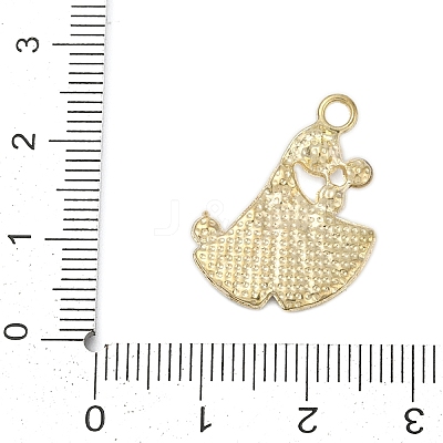 Alloy Enamel Pendants with Rhinestone FIND-Z070-07G-05-1