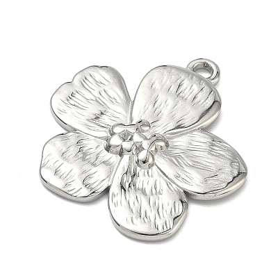 304 Stainless Steel Pendants STAS-C168-02A-P-1