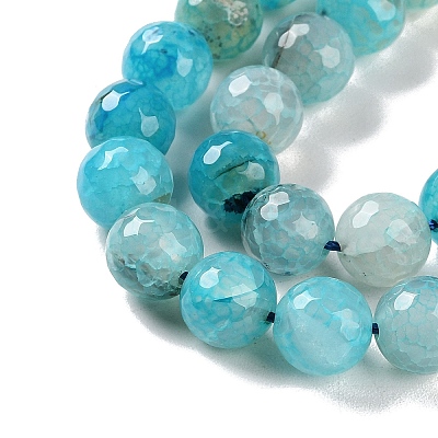 Natural Agate Beads Strands G-M437-C01-01N-1
