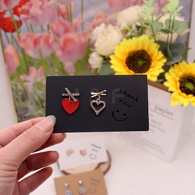 Rectangle Paper Earring Display Cards LS-CDIS-A008-01B-1
