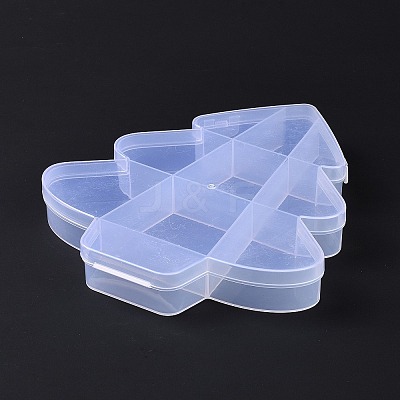 10 Grids Transparent Plastic Box CON-B009-07-1