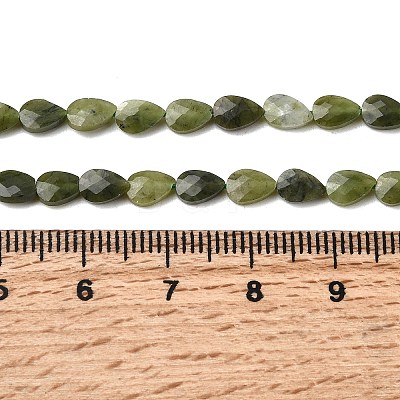 Natural Canadian Jade Beads Strands G-B159-A12-1