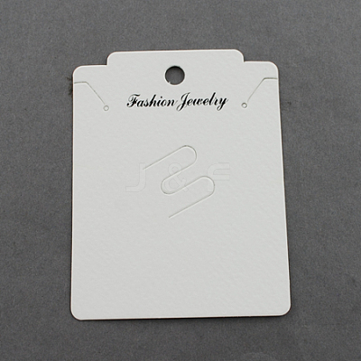 Cardboard Necklace Display Cards NDIS-S023-1
