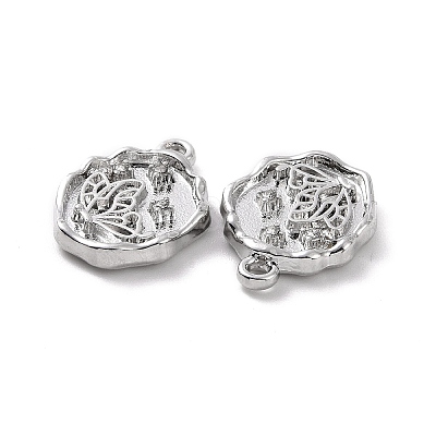 Alloy Crystal Rhinestone Pendants FIND-A023-03P-1