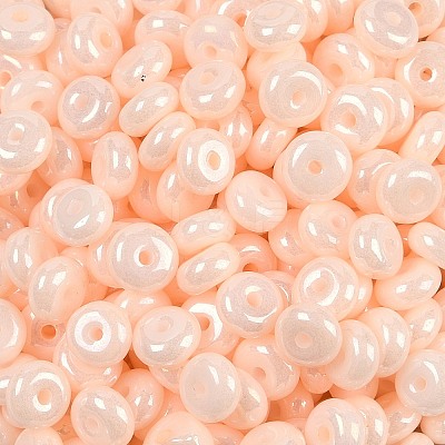 Opaque Colours Luster Glass Seed Beads X1-SEED-P008-01C-14-1