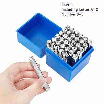 Iron Seal Stamps AJEW-G018-05-1