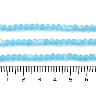Transparent Glass Beads Strands LS-EGLA-A044-T8mm-MB08-1