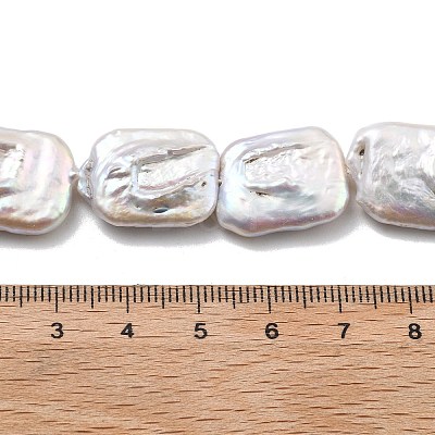 Natural Baroque Keshi Pearl Beads Strands PEAR-P064-01F-03A-1