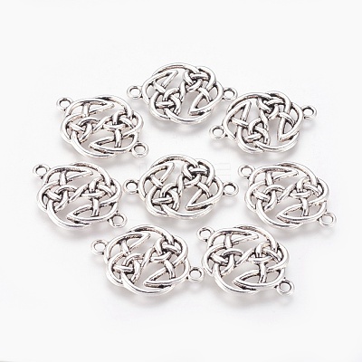 Tibetan Style Alloy Links connectors X-TIBE-S299-035AS-NR-1