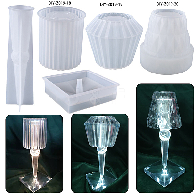 DIY Table Lamp Silicone Molds LS-DIY-Z019-18-1