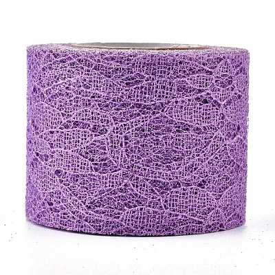 Sparkle Lace Fabric Ribbons X-OCOR-K004-C12-1