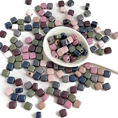 Opaque Acrylic Beads OACR-N137-26-1