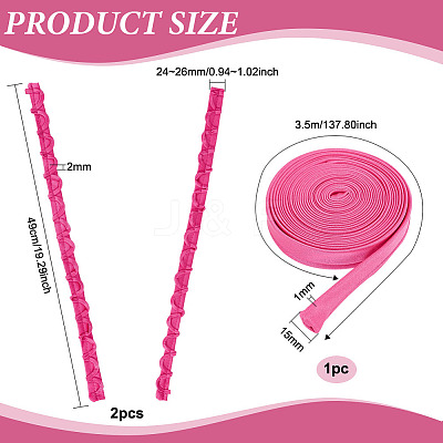 1 Set Women's Wedding Dress Zipper Replacement DIY-BC0009-93A-1